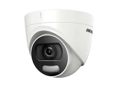 Hikvision ColorVu DS-2CE72DFT-F 2MP Outdoor Analog HD Turret Camera with Spotlight & 3.6mm Lens